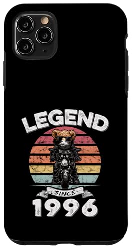 Legend Since 1996 Retro Vintage Teddy Fan Biker Geschenk Hülle für iPhone 11 Pro Max Legend Since 1996 Retro Vintage Teddy Fan Biker Geschenk Hülle für iPhone 11 Pro Max von Legendäre Spruch Geburtstagsgeschenke für Bären