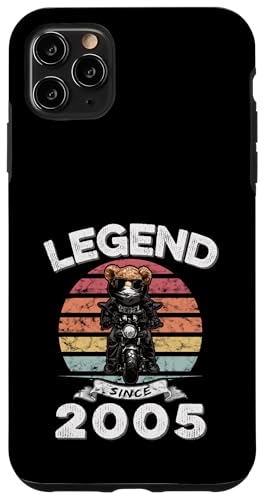 Legend Since 2005 Retro Vintage Teddy Fan Biker Geschenk Hülle für iPhone 11 Pro Max Legend Since 2005 Retro Vintage Teddy Fan Biker Geschenk Hülle für iPhone 11 Pro Max von Legendäre Spruch Geburtstagsgeschenke für Bären