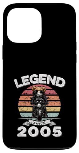 Legend Since 2005 Retro Vintage Teddy Fan Biker Geschenk Hülle für iPhone 13 Pro Max Legend Since 2005 Retro Vintage Teddy Fan Biker Geschenk Hülle für iPhone 13 Pro Max von Legendäre Spruch Geburtstagsgeschenke für Bären