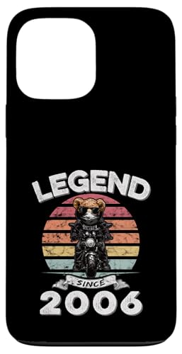 Legend Since 2006 Retro Vintage Teddy Fan Biker Geschenk Hülle für iPhone 13 Pro Max Legend Since 2006 Retro Vintage Teddy Fan Biker Geschenk Hülle für iPhone 13 Pro Max von Legendäre Spruch Geburtstagsgeschenke für Bären