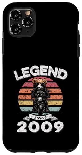 Legend Since 2009 Retro Vintage Teddy Fan Biker Geschenk Hülle für iPhone 11 Pro Max Legend Since 2009 Retro Vintage Teddy Fan Biker Geschenk Hülle für iPhone 11 Pro Max von Legendäre Spruch Geburtstagsgeschenke für Bären