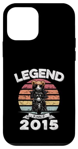 Legend Since 2015 Retro Vintage Teddy Fan Biker Geschenk Hülle für iPhone 12 mini Legend Since 2015 Retro Vintage Teddy Fan Biker Geschenk Hülle für iPhone 12 mini von Legendäre Spruch Geburtstagsgeschenke für Bären