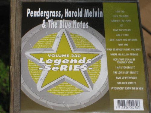 Legends Karaoke Volume 230 - Hits Of Teddy Pendergrass And Harold Melvin & The Blue Notes (CD+G) von Legends Karaoke