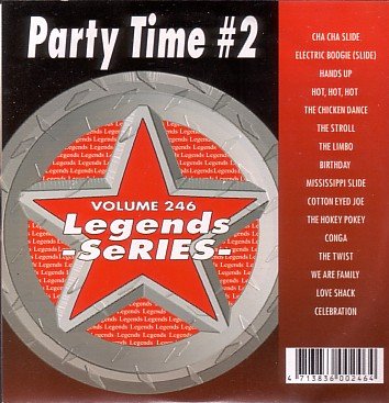 Legends Karaoke Volume 246 - Party Time #2 (CD+G) von Legends Karaoke