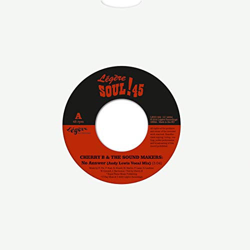 No Answer (Andy Lewis Mix) [Vinyl Single] von Légère Recordings (Broken Silence)