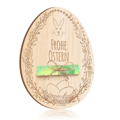 Geldgeschenke Ostern Karte Holz 14,7 × 10,4 cm | kleine Ostern Geschenke für Jungen Mädchen | Geldgeschenke Verpackung Osternkarten Glückwunsch Geldgeschenk Ostereier für Kinder Männer Frauen Teenager Geldgeschenke Ostern Karte Holz 14,7 × 10,4 cm | kleine Ostern Geschenke für Jungen Mädchen | Geldgeschenke Verpackung Osternkarten Glückwunsch Geldgeschenk Ostereier für Kinder Männer Frauen Teenager von Legezon