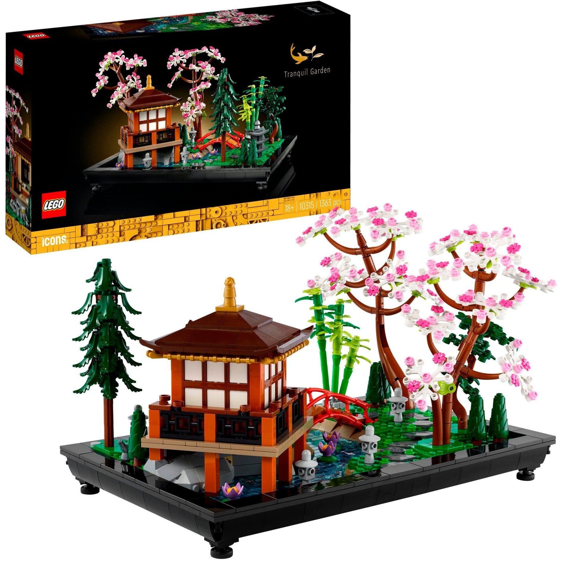 10315 Icons Garten der Stille, Konstruktionsspielzeug von Lego