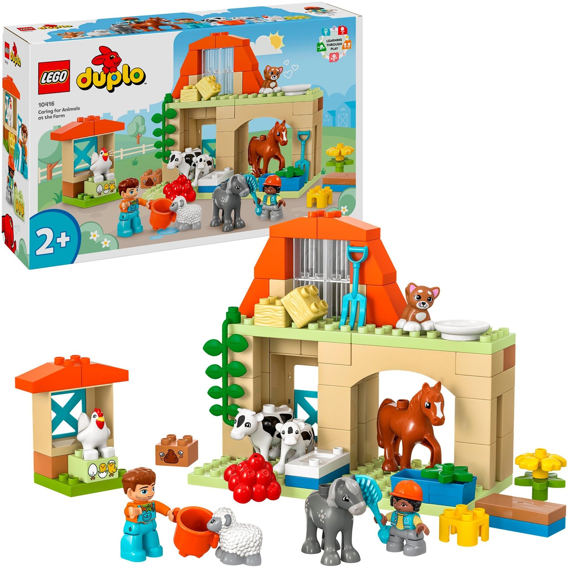 10416 DUPLO Tierpflege auf dem Bauernhof, Konstruktionsspielzeug von Lego