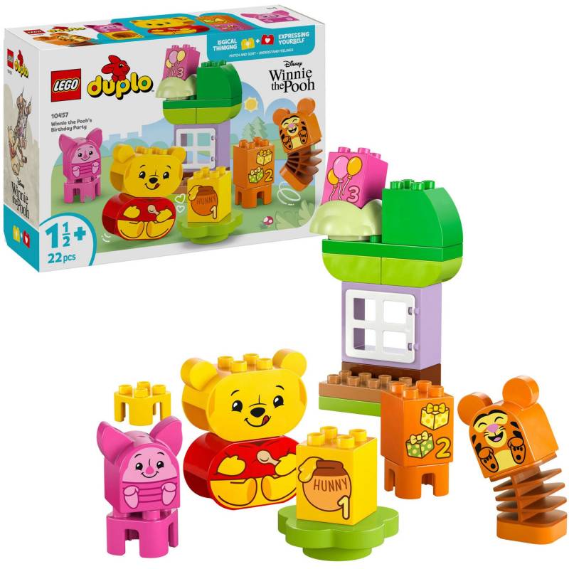 10457 DUPLO Disney Winnie Puuhs Geburtstagsparty, Konstruktionsspielzeug von Lego