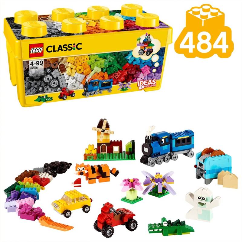 10696 Classic Mittelgroße Bausteine-Box, Konstruktionsspielzeug von Lego