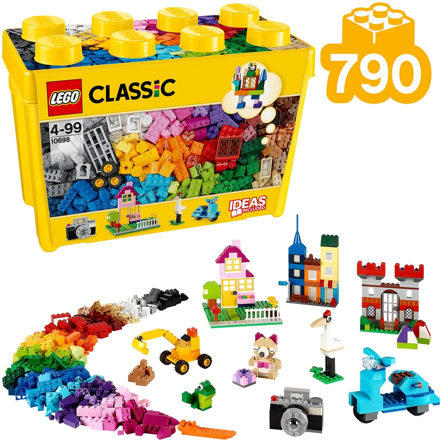 10698 Classic Große Bausteine-Box, Konstruktionsspielzeug von Lego