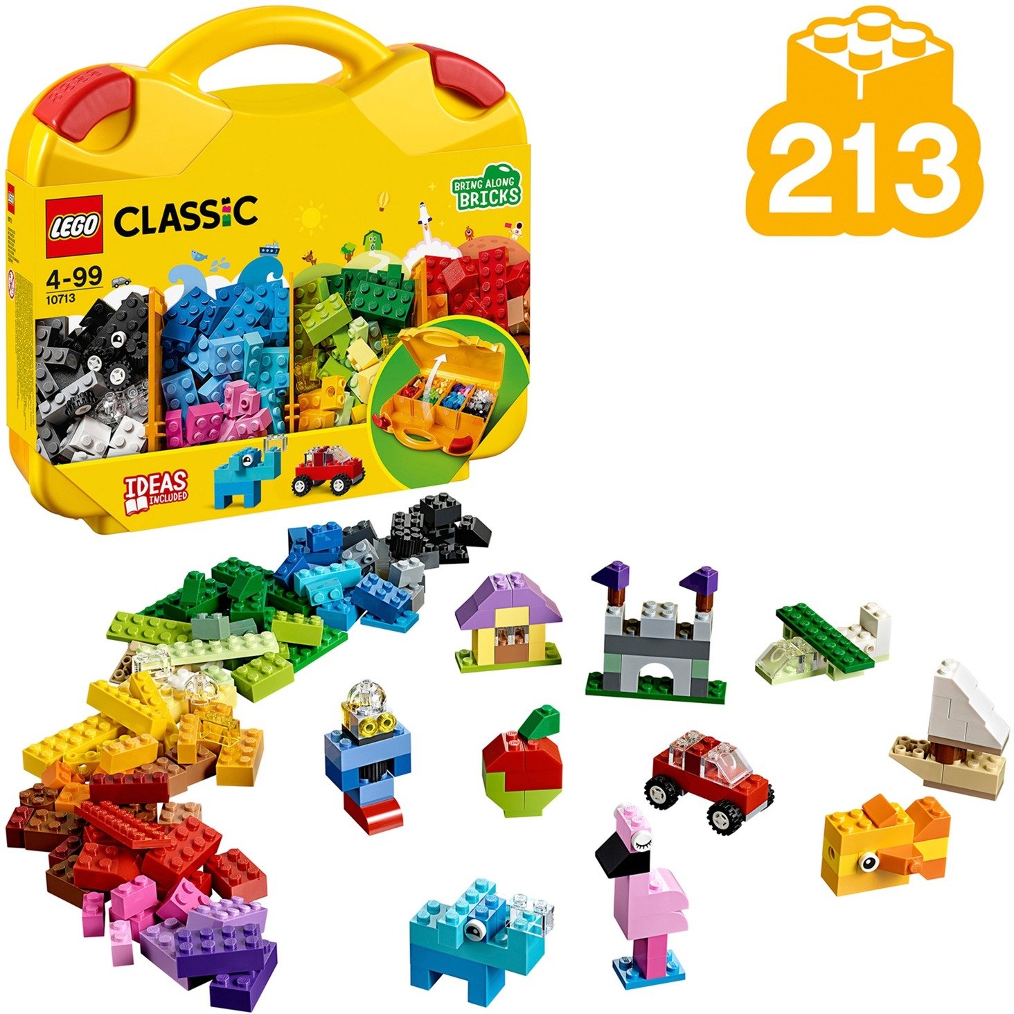 10713 Classic Bausteine Starterkoffer - Farben sortieren, Konstruktionsspielzeug von Lego