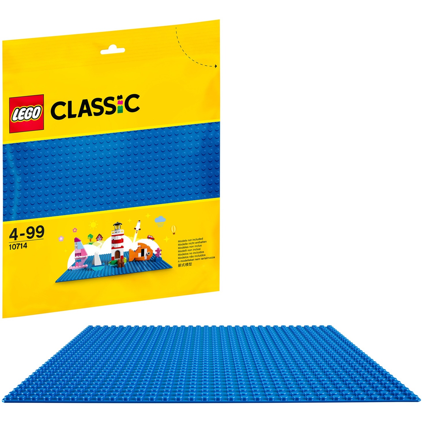 10714 Classic Blaue Bauplatte, Konstruktionsspielzeug von Lego