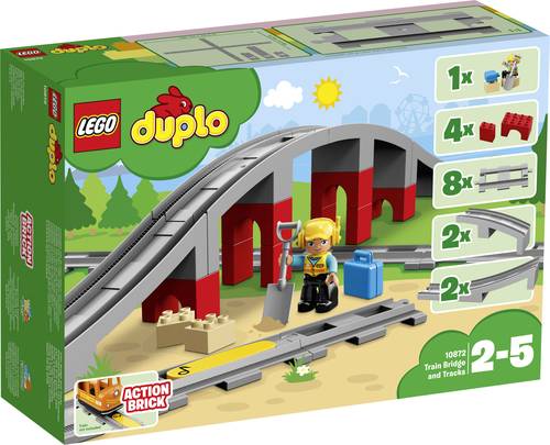 10872 LEGO® DUPLO® Eisenbahnbrücke und Schienen von Lego