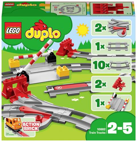 10882 LEGO® DUPLO® Eisenbahn Schienen von Lego