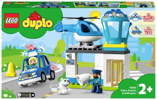 10959 LEGO® DUPLO® Polizeistation mit Hubschrauber von Lego