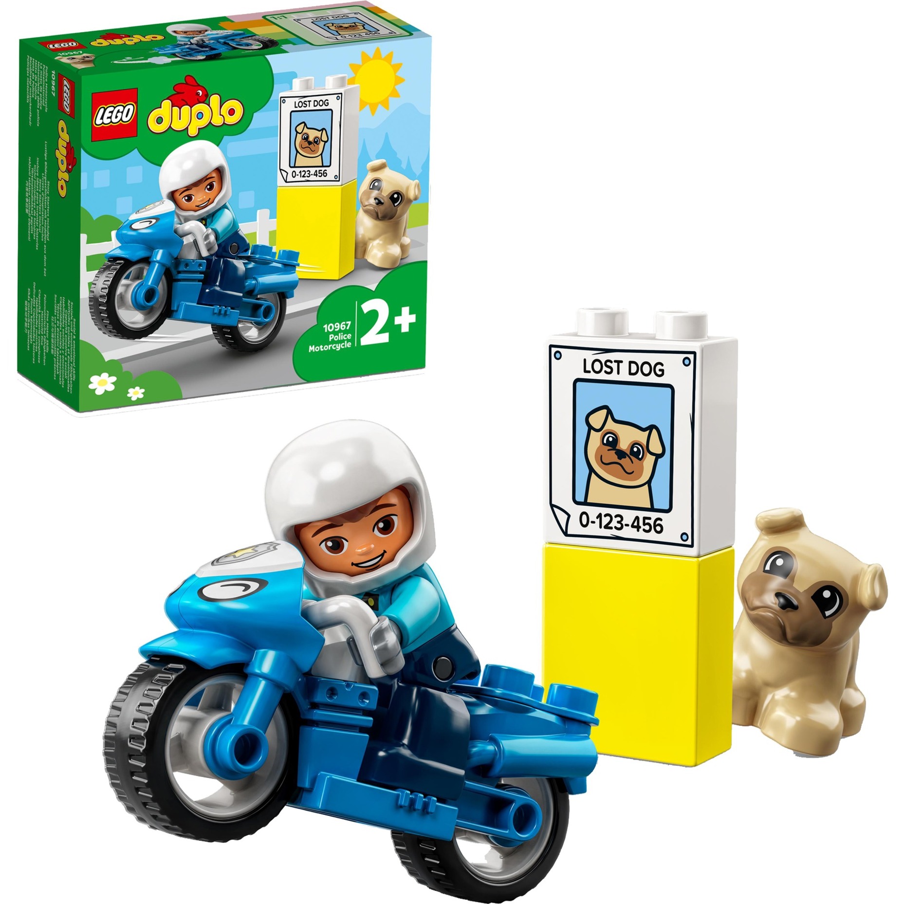 10967 DUPLO Polizeimotorrad, Konstruktionsspielzeug 10967 DUPLO Polizeimotorrad, Konstruktionsspielzeug von Lego