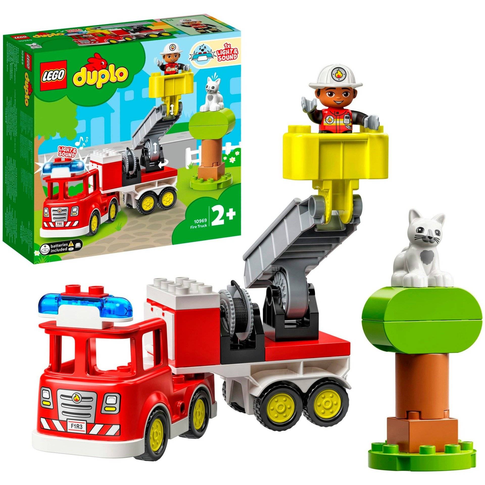 10969 DUPLO Feuerwehrauto, Konstruktionsspielzeug von Lego