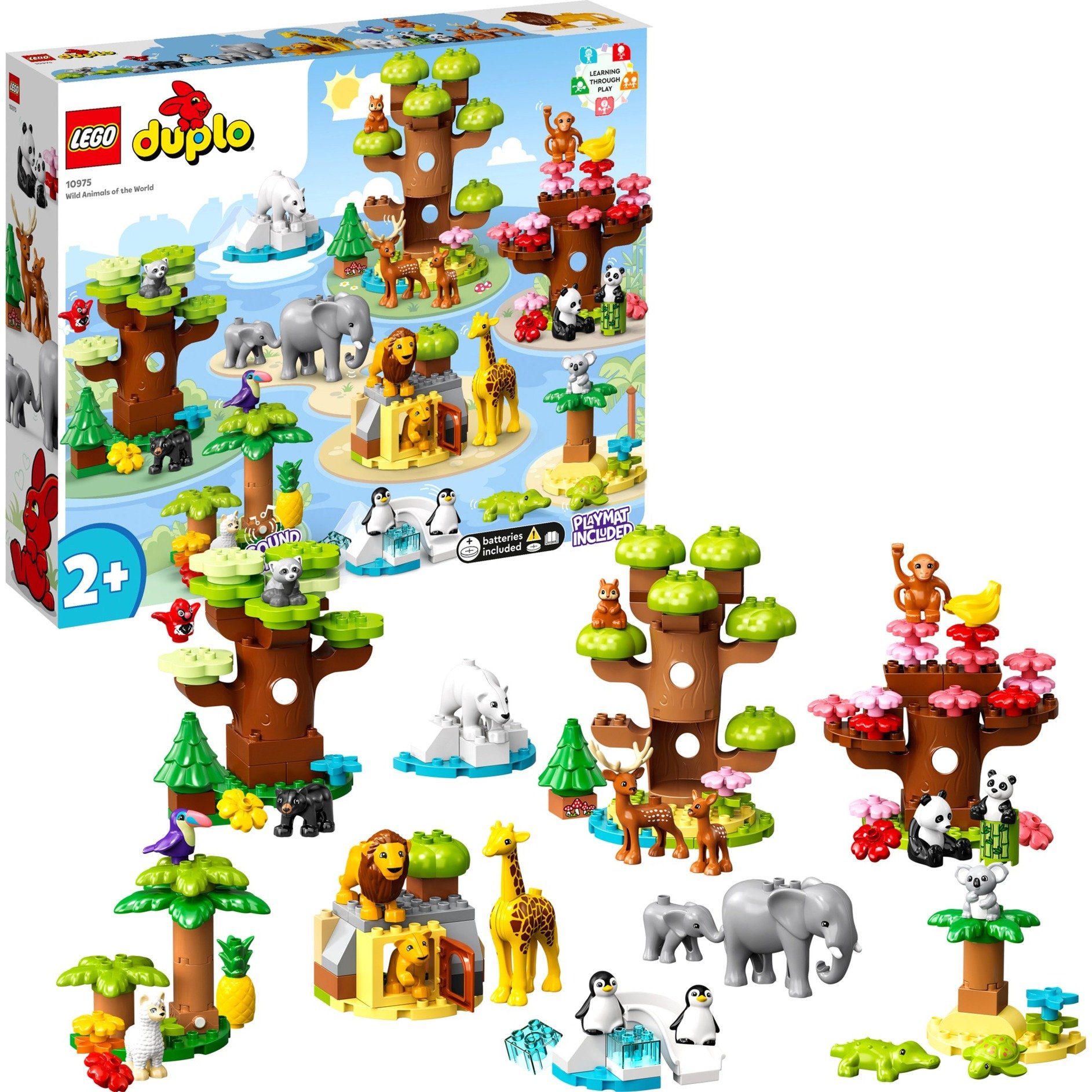 10975 DUPLO Wilde Tiere der Welt, Konstruktionsspielzeug von Lego