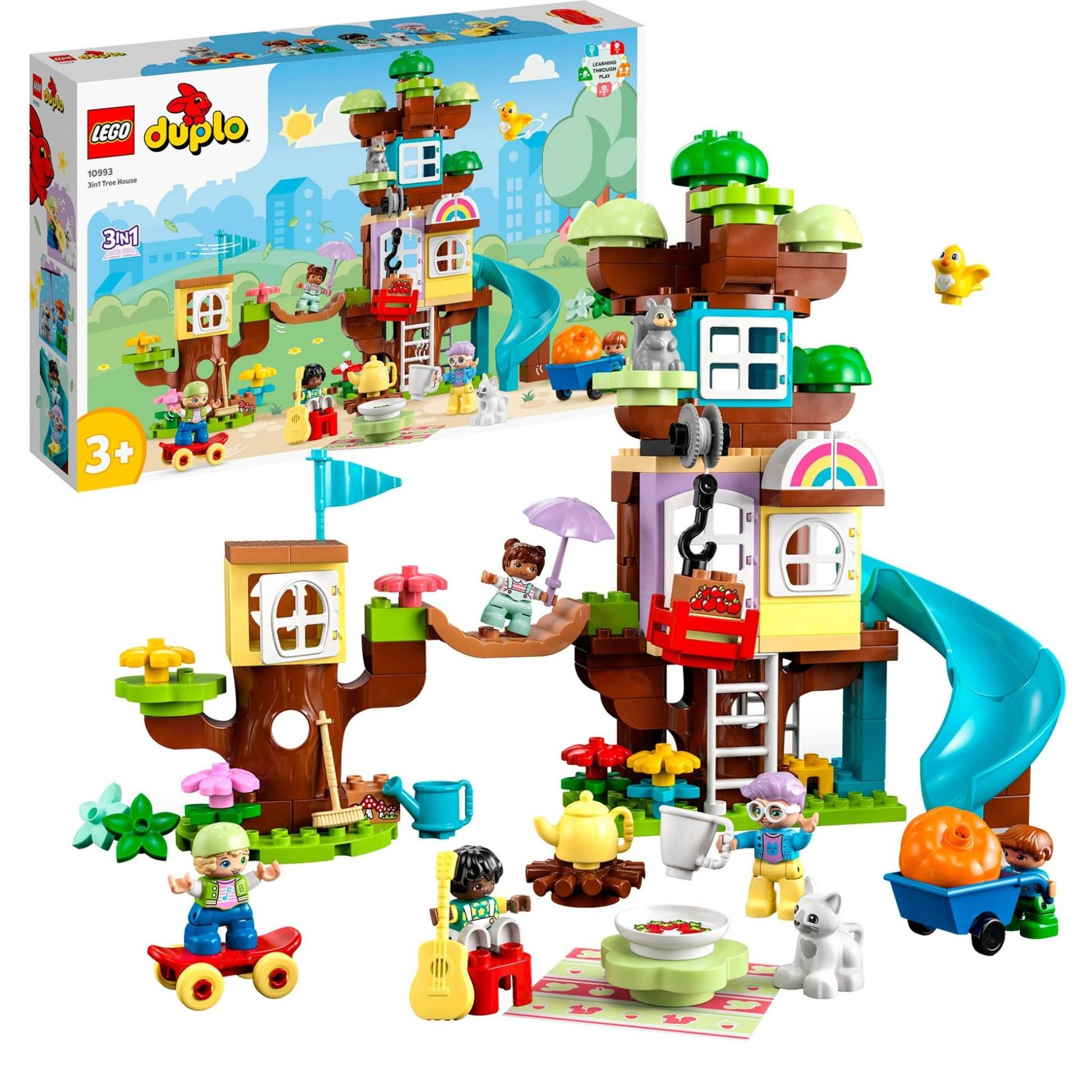 10993 DUPLO 3-in-1-Baumhaus, Konstruktionsspielzeug von Lego