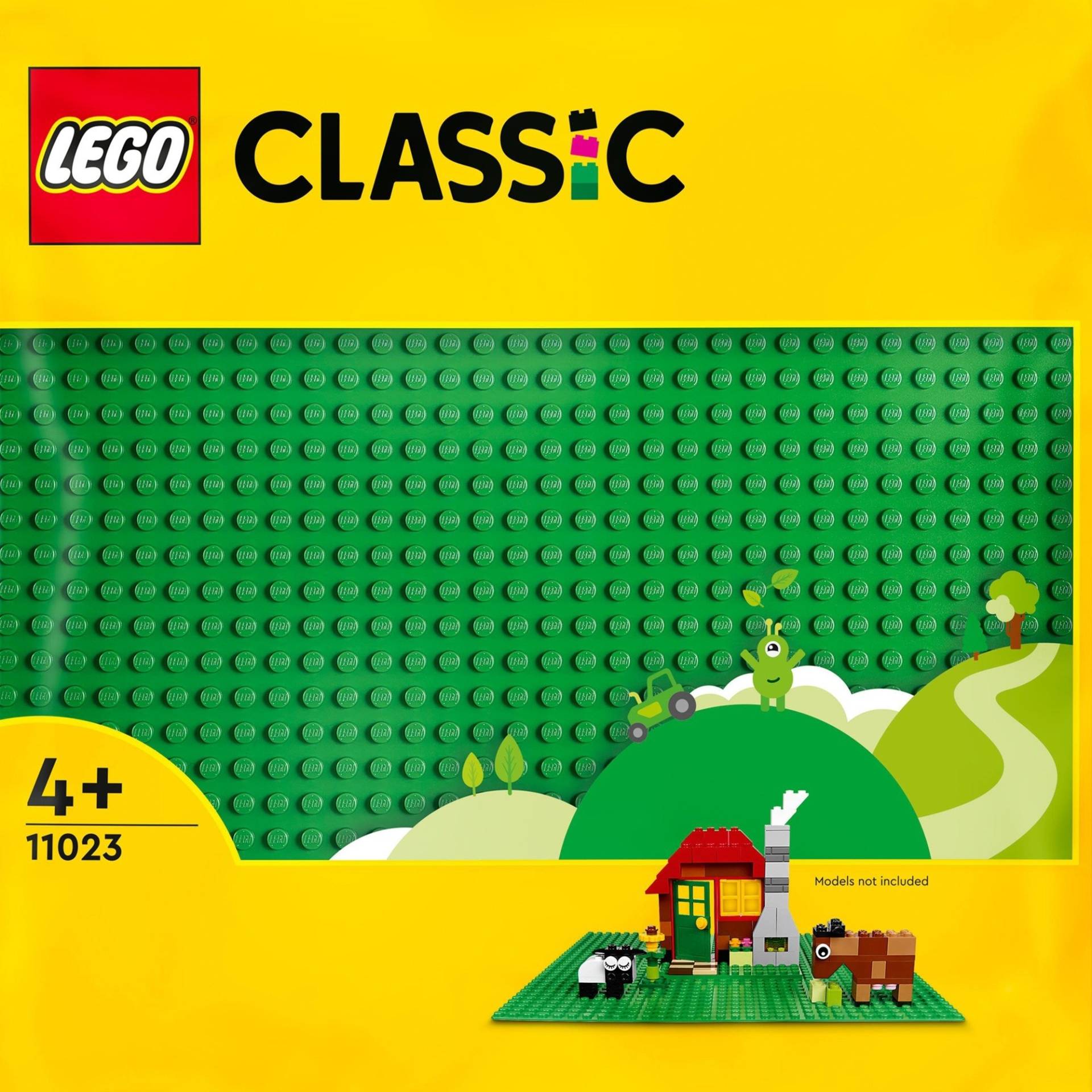 11023 Classic Grüne Bauplatte, Konstruktionsspielzeug von Lego