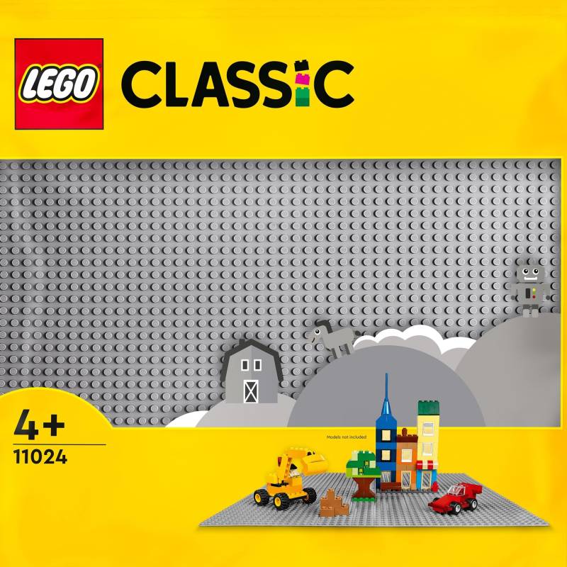 11024 Classic Graue Bauplatte, Konstruktionsspielzeug von Lego