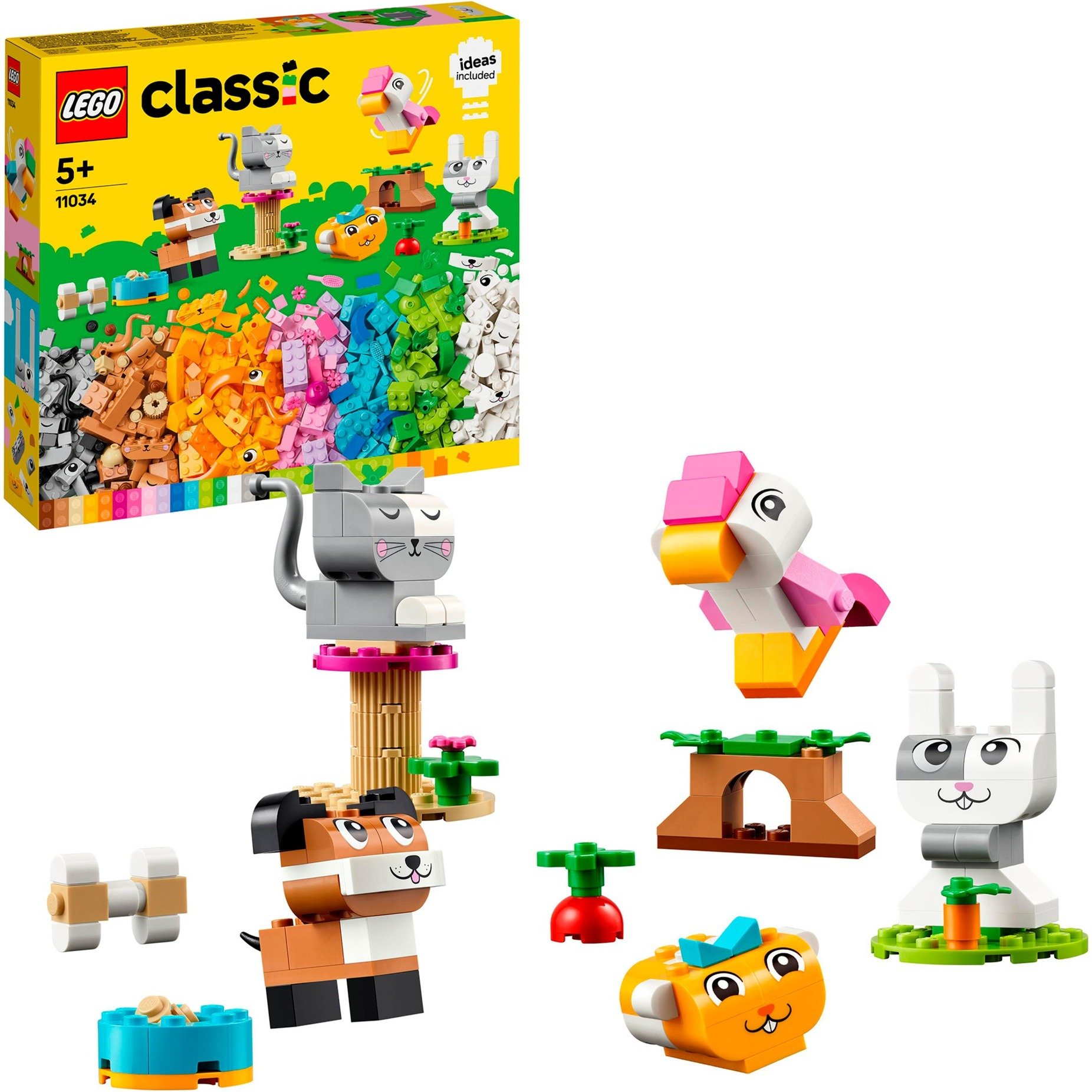 11034 Classic Kreative Tiere, Konstruktionsspielzeug von Lego