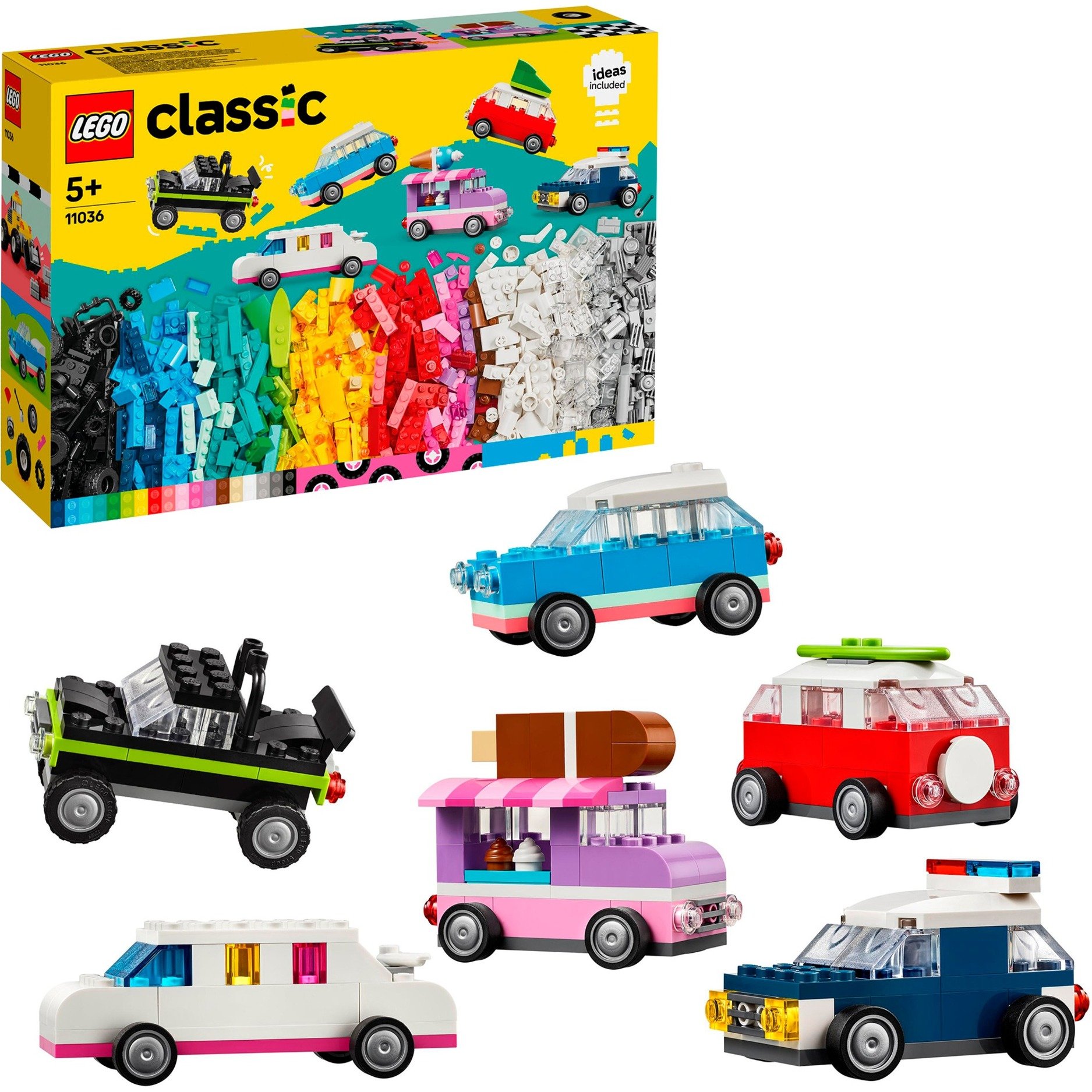 11036 Classic Kreative Fahrzeuge, Konstruktionsspielzeug von Lego