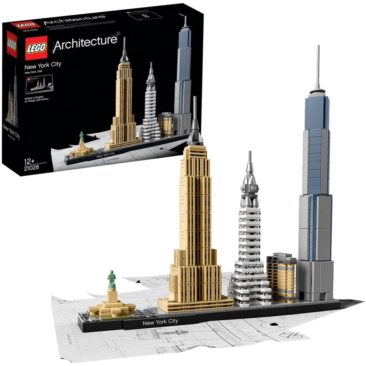 21028 Architecture New York City, Konstruktionsspielzeug von Lego