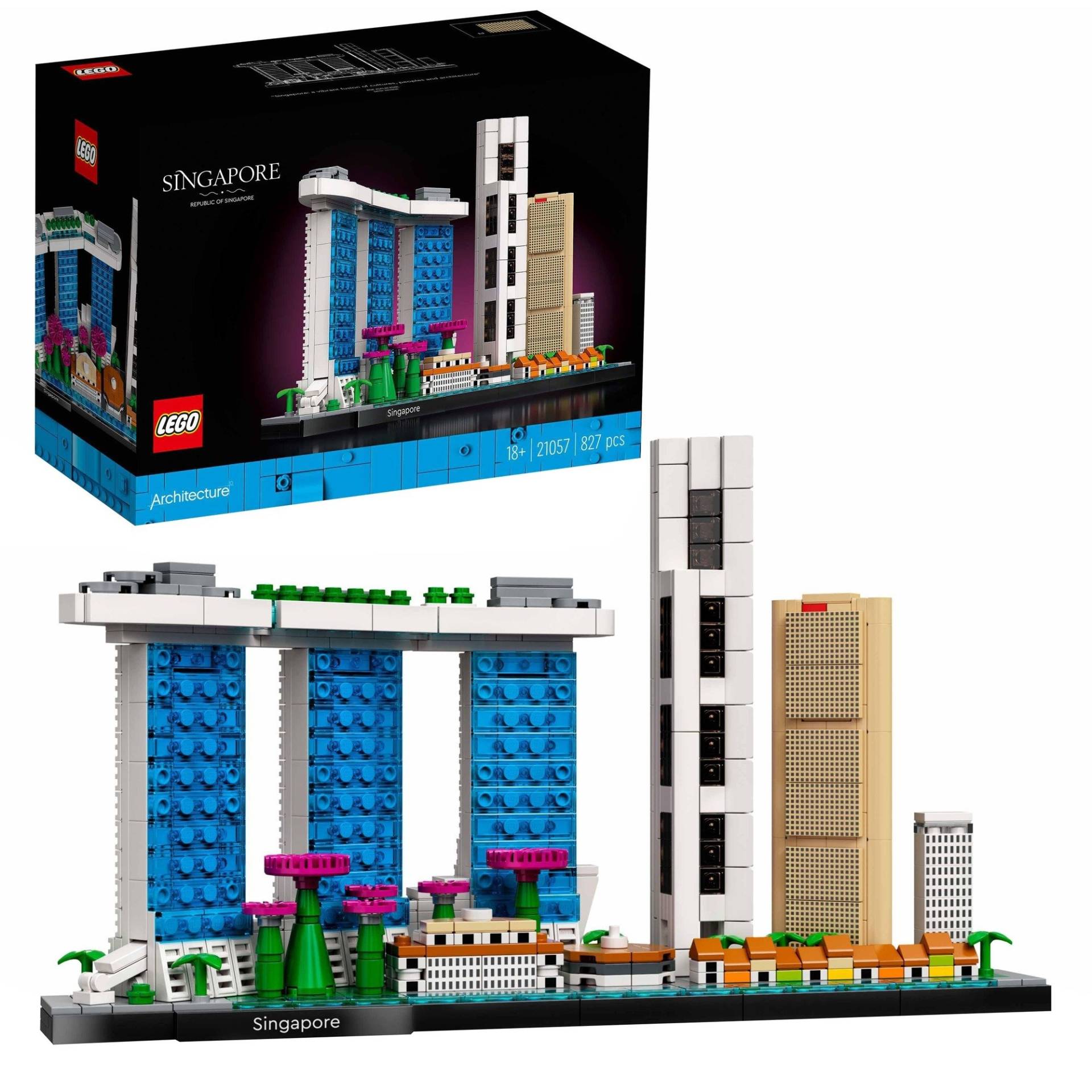 21057 Architecture Singapur, Konstruktionsspielzeug 21057 Architecture Singapur, Konstruktionsspielzeug von Lego