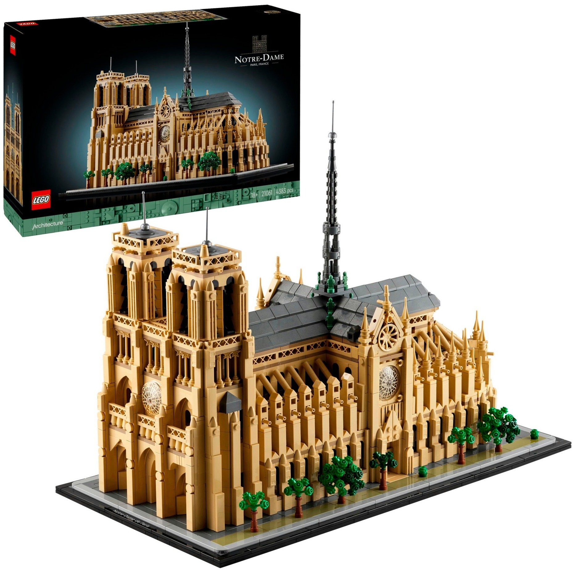 21061 Architecture Notre-Dame de Paris, Konstruktionsspielzeug von Lego