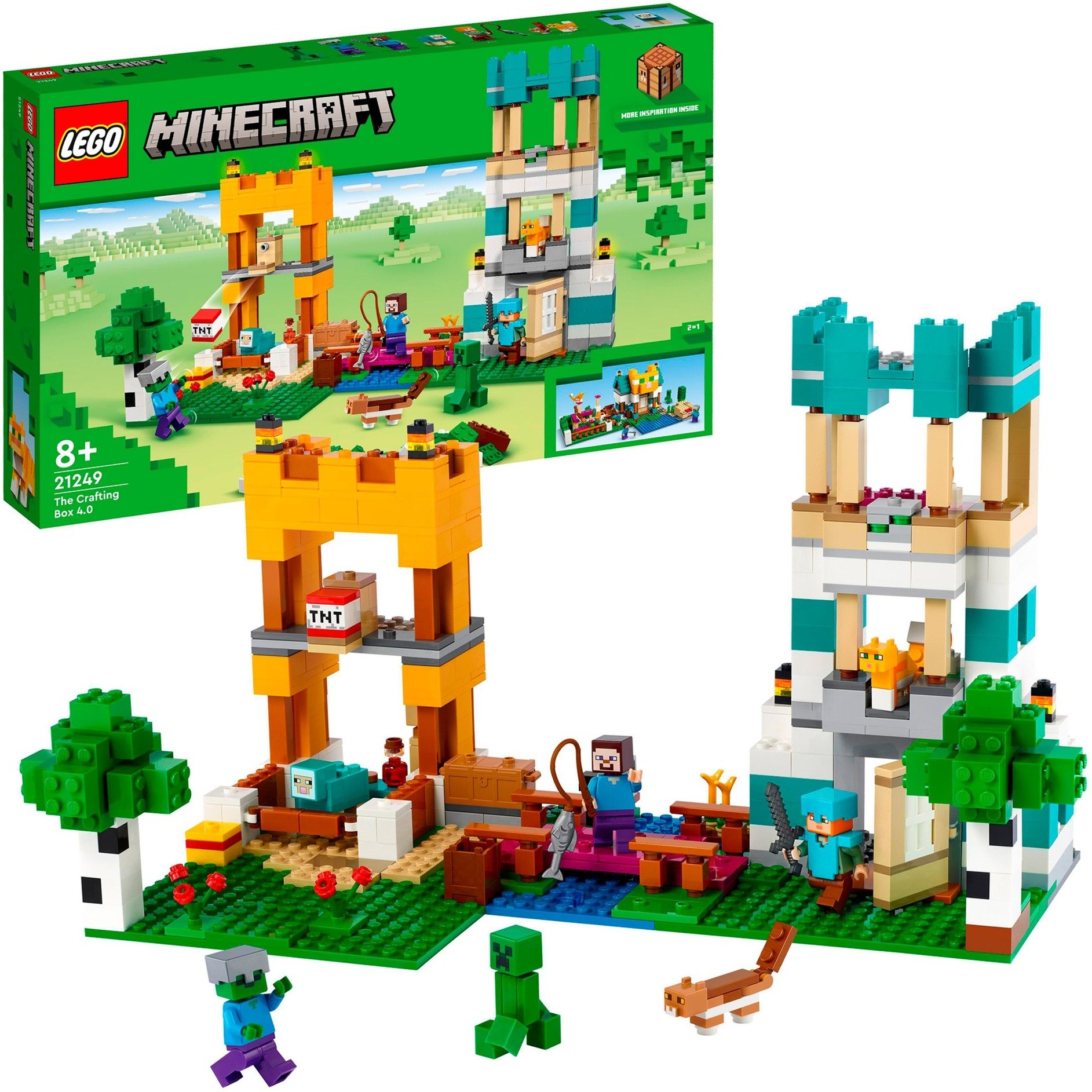 21249 Minecraft Die Crafting-Box 4.0, Konstruktionsspielzeug von Lego