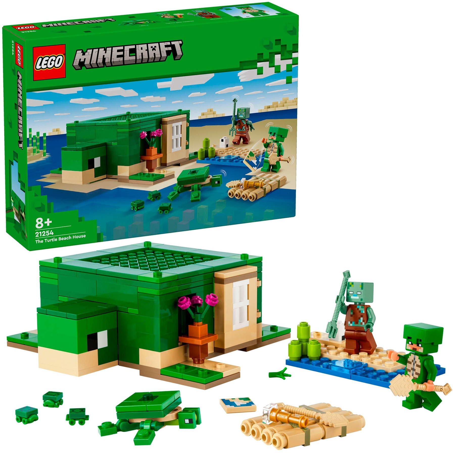 21254 Minecraft Das Schildkrötenstrandhaus, Konstruktionsspielzeug 21254 Minecraft Das Schildkrötenstrandhaus, Konstruktionsspielzeug von Lego