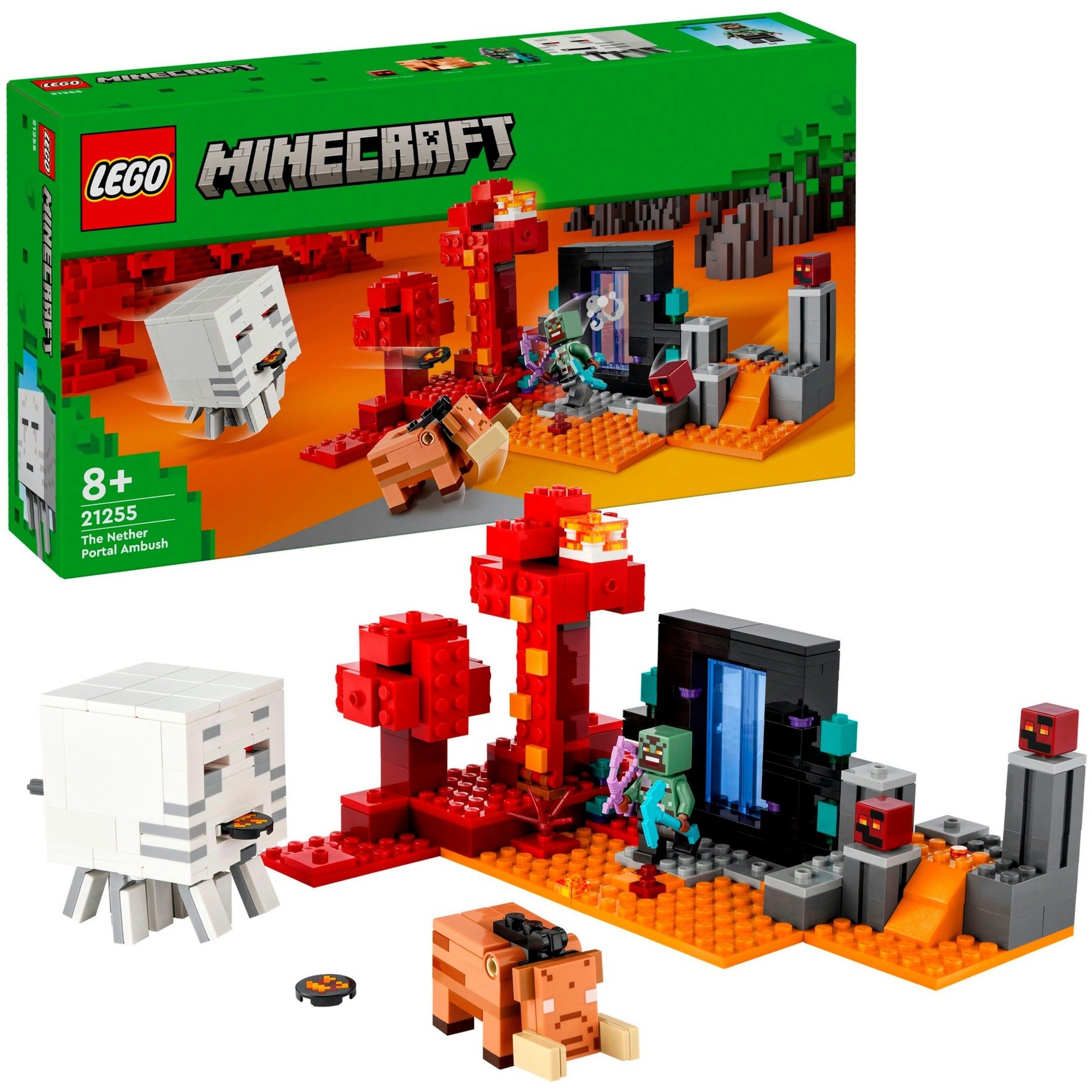 21255 Minecraft Hinterhalt am Netherportal, Konstruktionsspielzeug von Lego