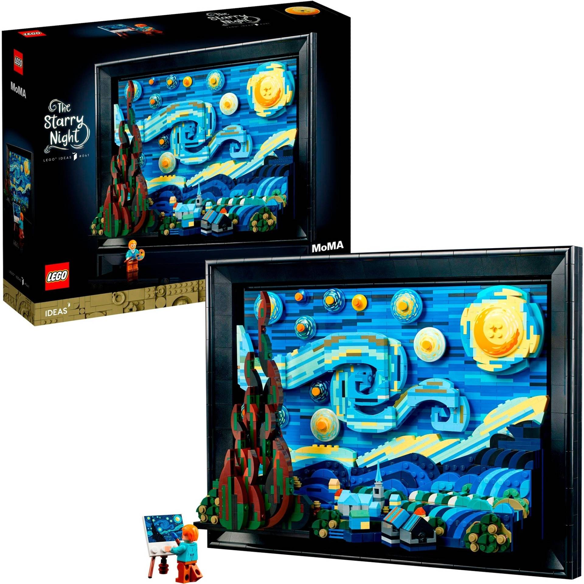 21333 Ideas Vincent van Gogh – Sternennacht, Konstruktionsspielzeug von Lego