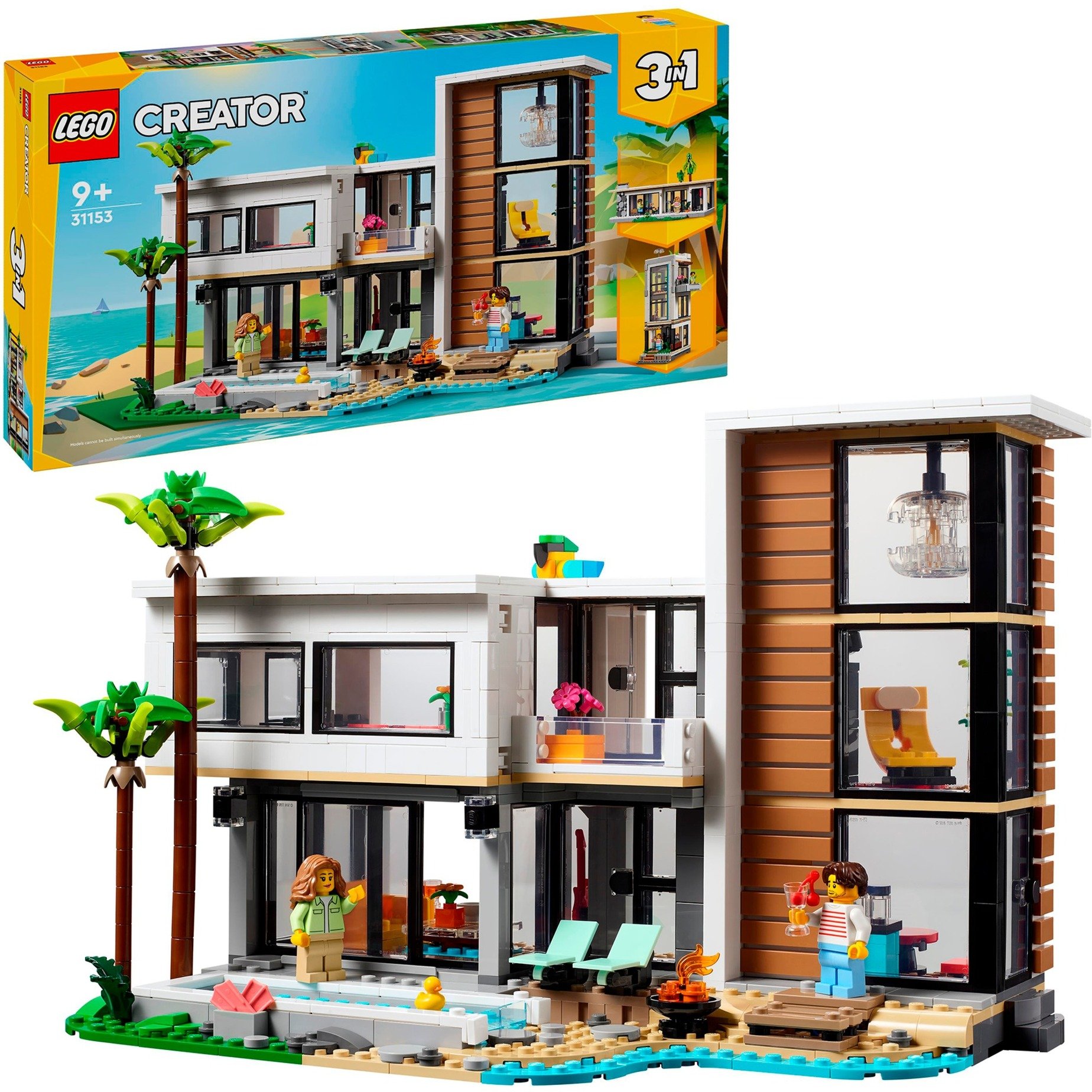 31153 Creator 3-in-1 Modernes Haus, Konstruktionsspielzeug von Lego