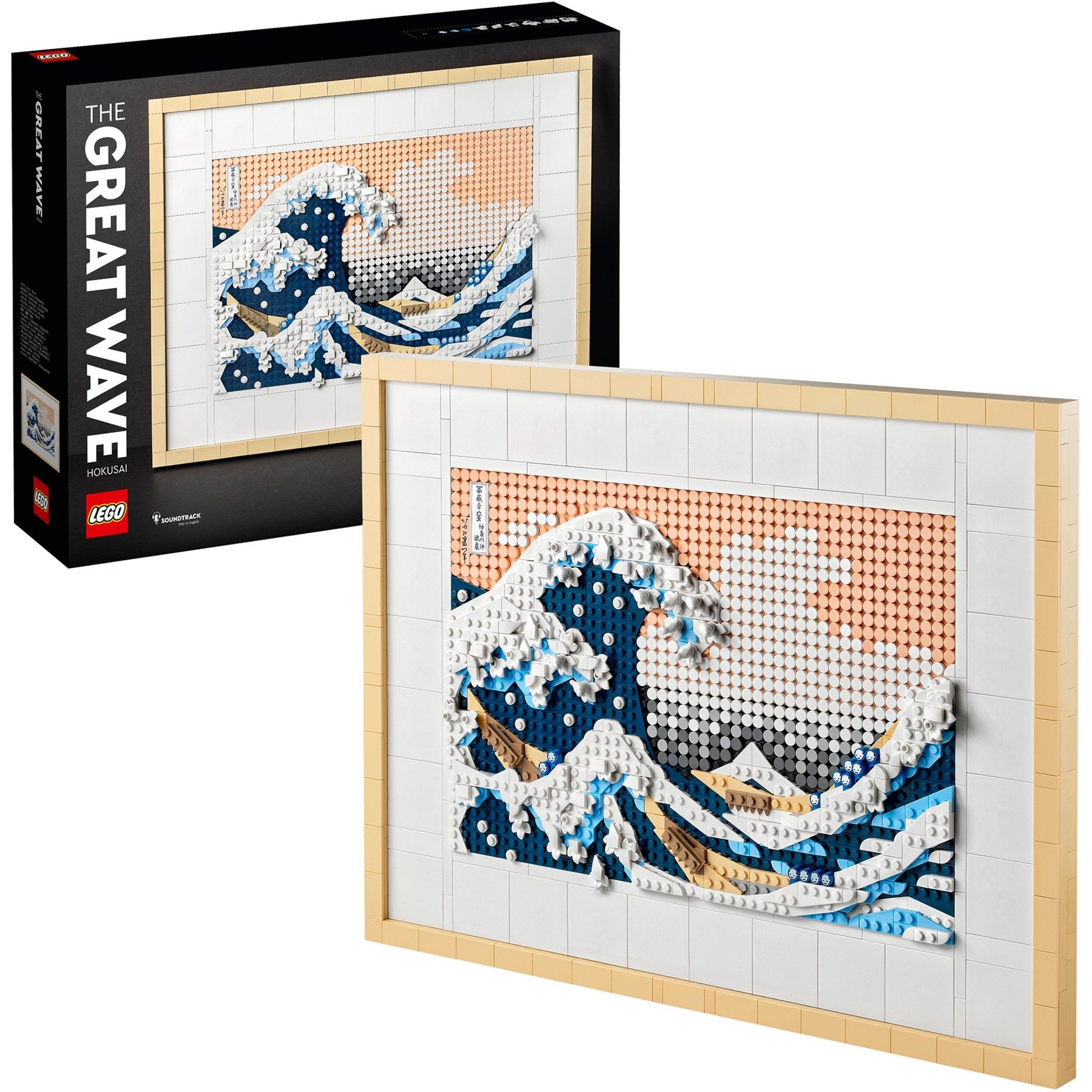 31208 Art: Hokusai – Große Welle, Konstruktionsspielzeug von Lego