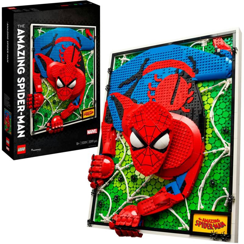 31209 Art The Amazing Spider-Man, Konstruktionsspielzeug von Lego