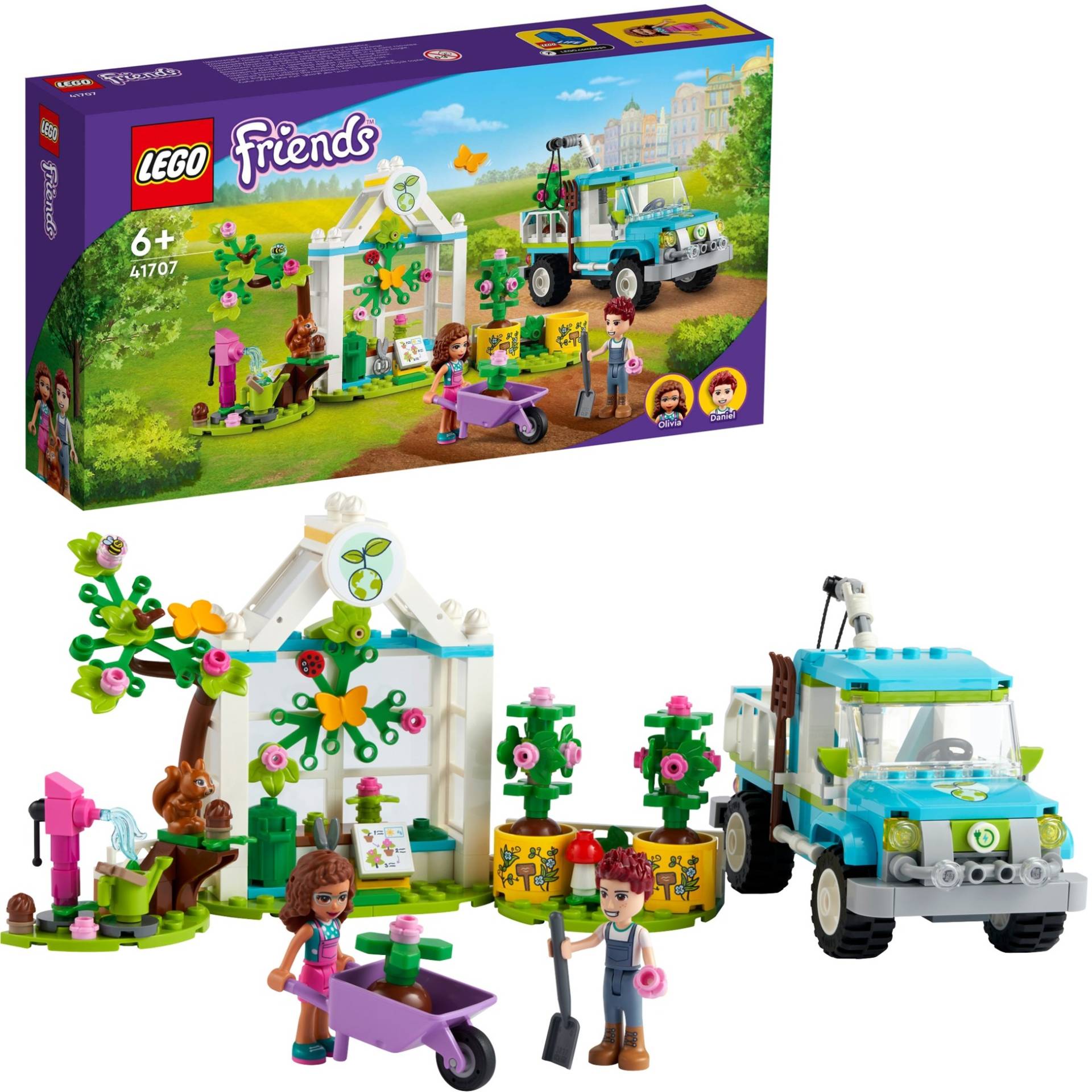 41707 Friends Baumpflanzungsfahrzeug, Konstruktionsspielzeug von Lego