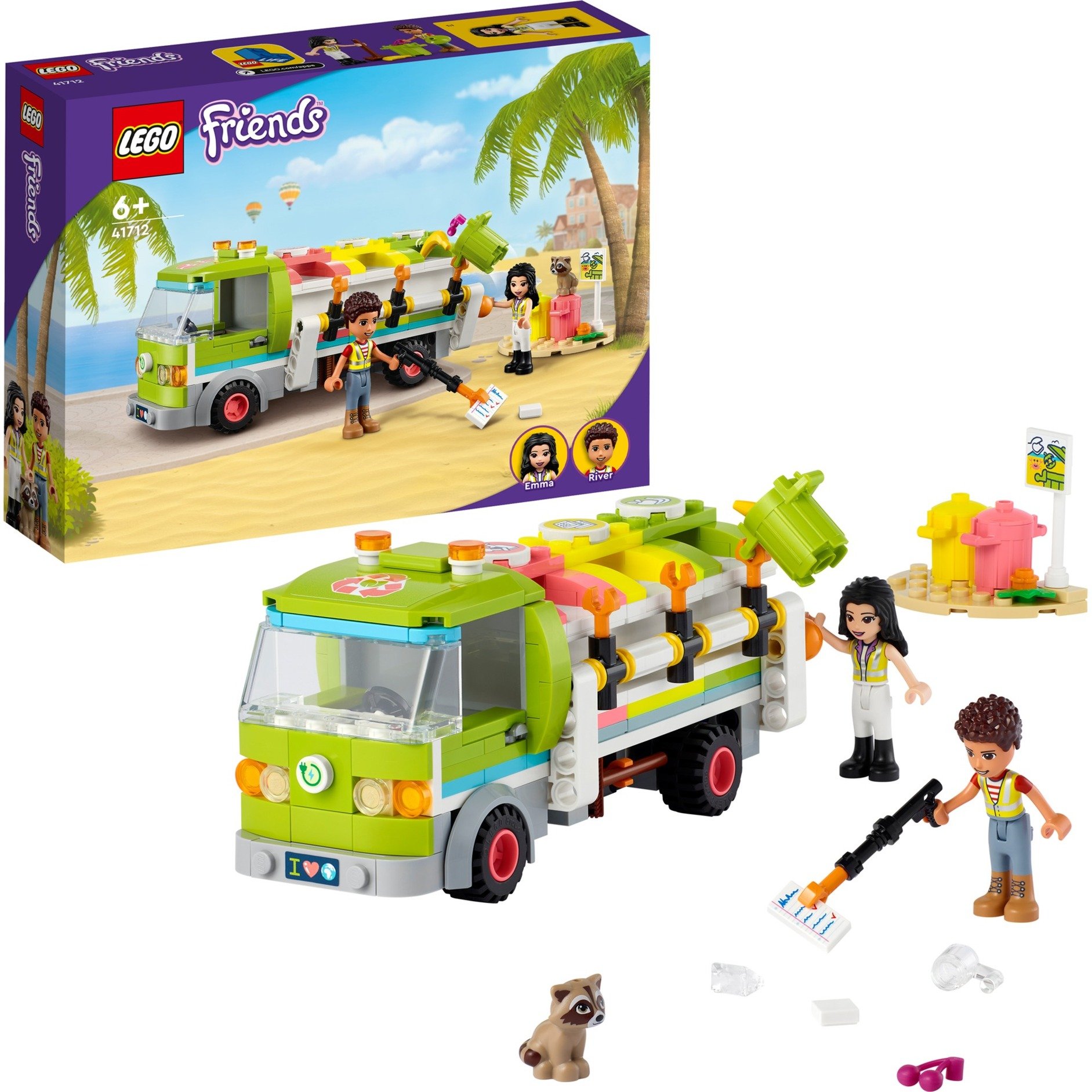 41712 Friends Recycling-Auto, Konstruktionsspielzeug von Lego