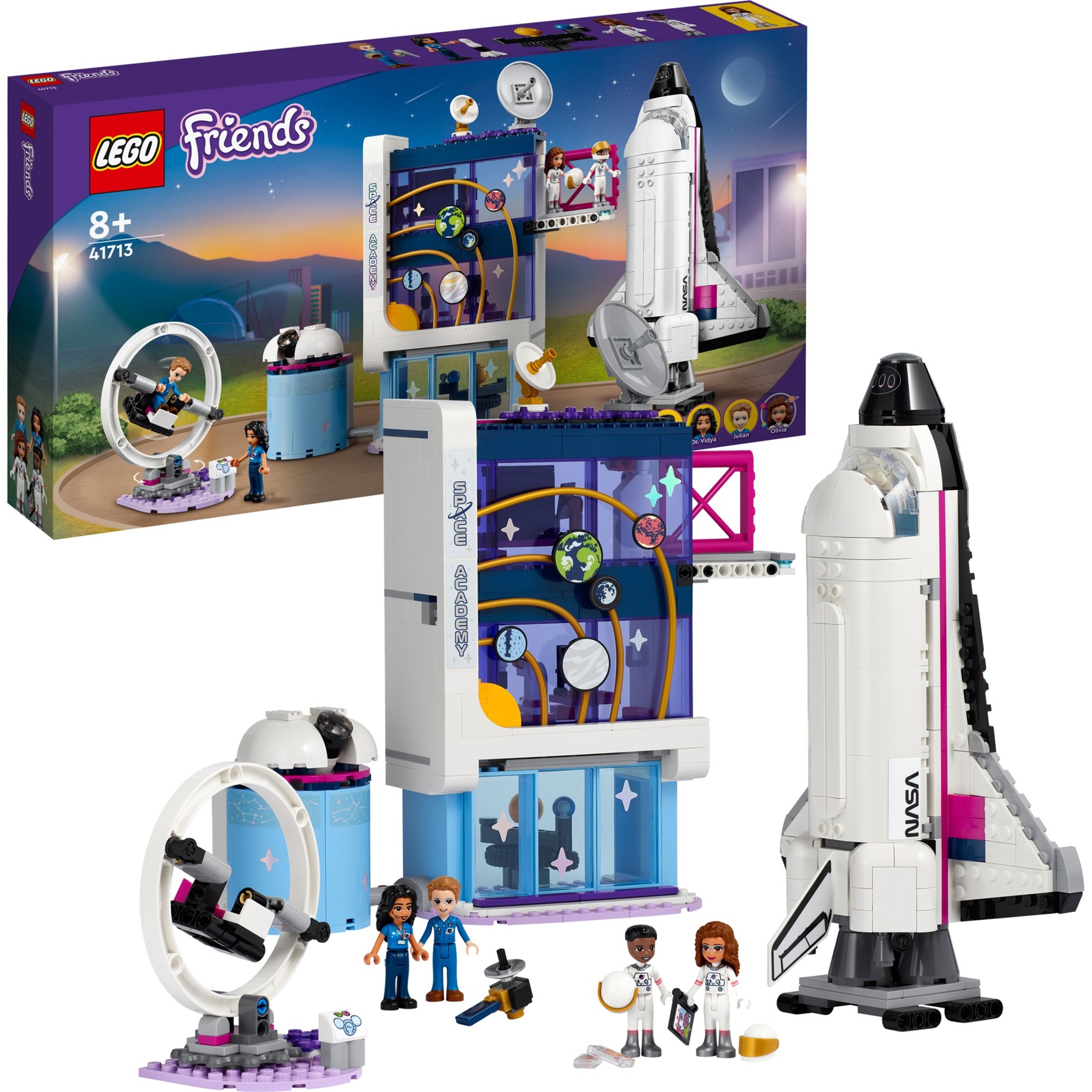 41713 Friends Olivias Raumfahrt-Akademie, Konstruktionsspielzeug von Lego