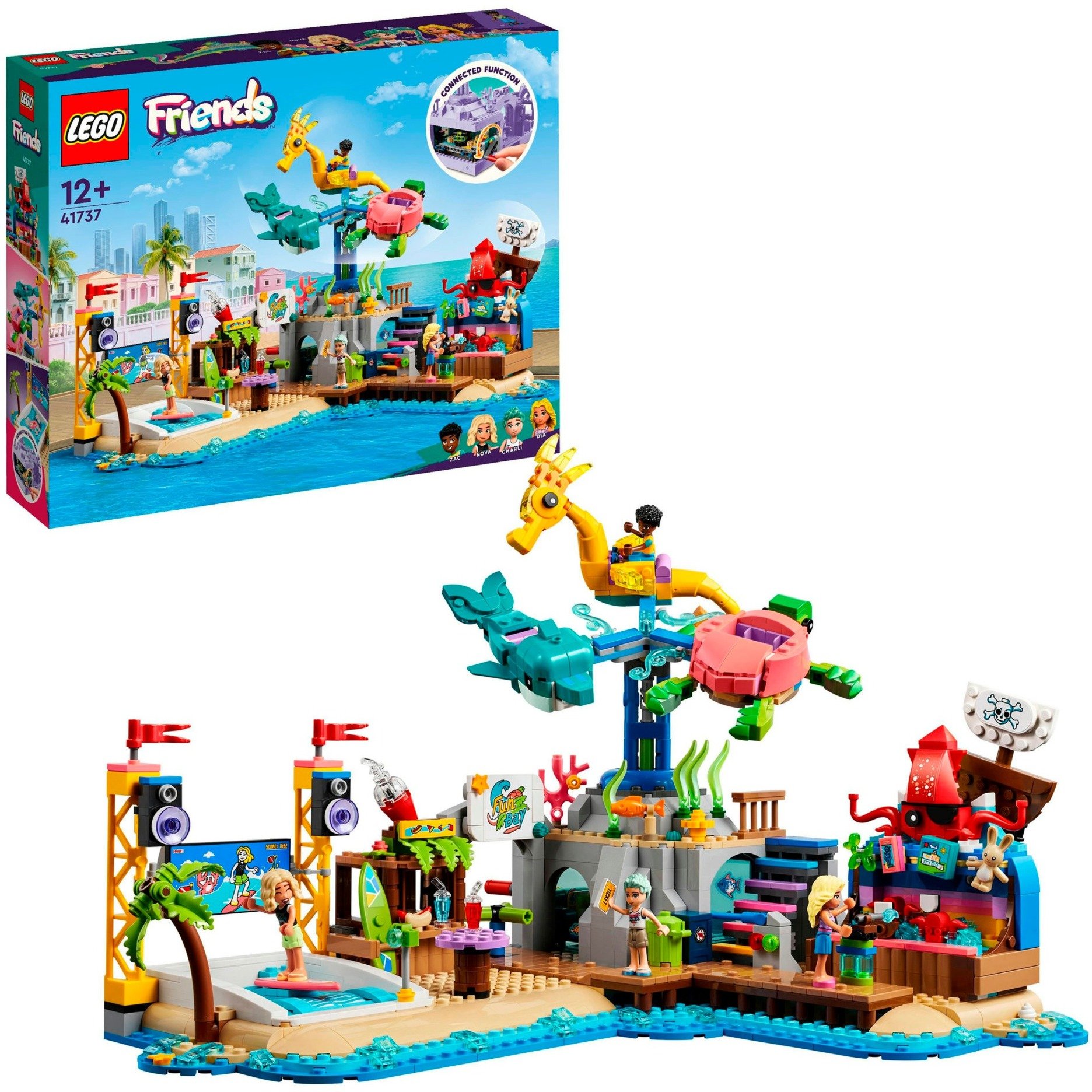 41737 Friends Strand-Erlebnispark, Konstruktionsspielzeug von Lego