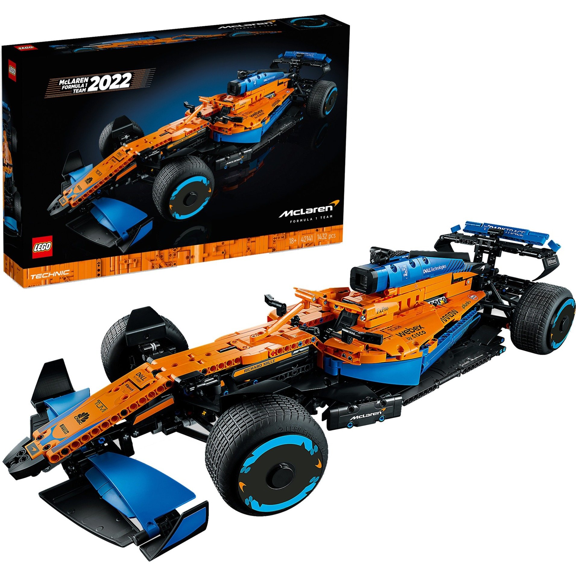 42141 Technic McLaren Formel 1 Rennwagen, Konstruktionsspielzeug von Lego