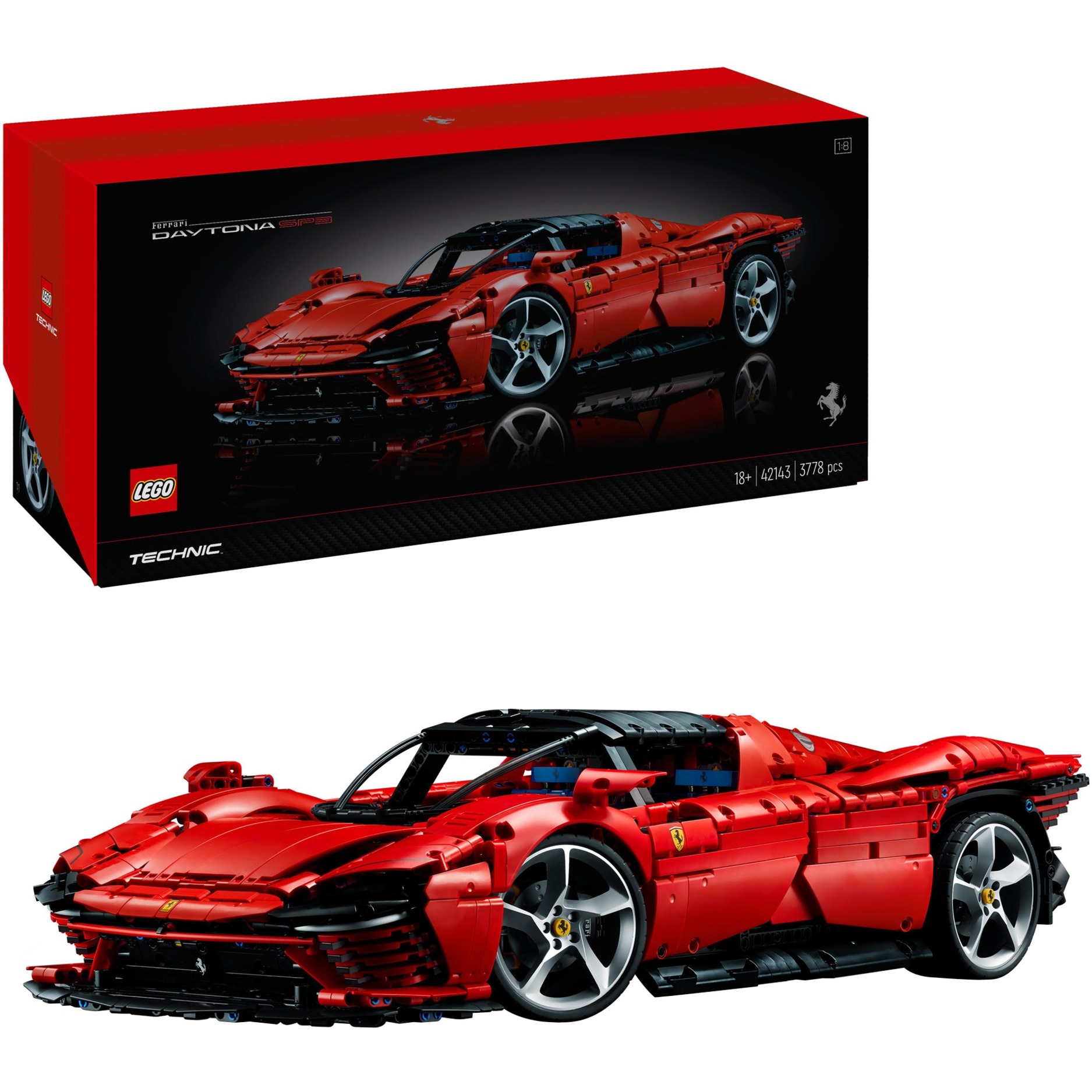 42143 Technic Ferrari Daytona SP3, Konstruktionsspielzeug von Lego