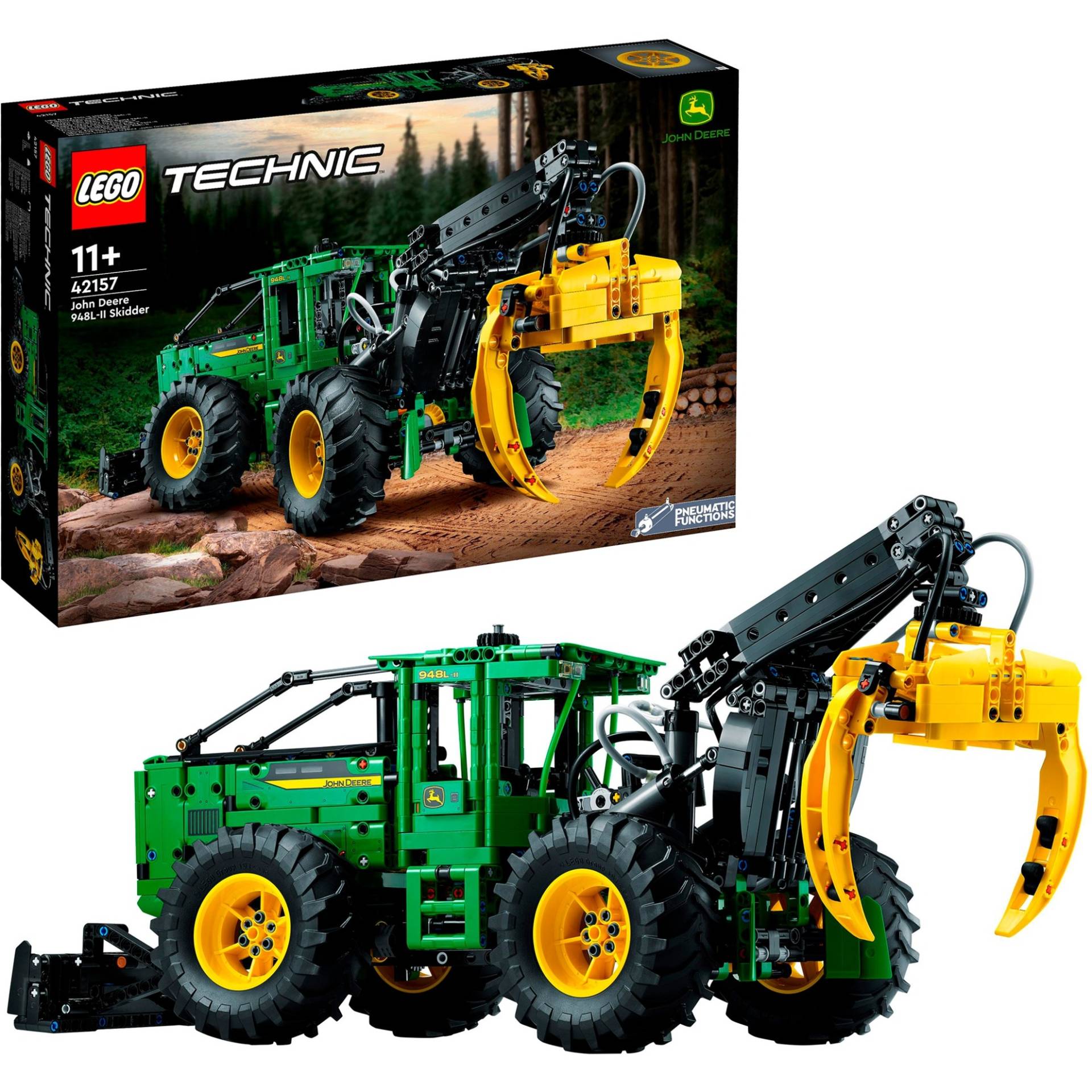 42157 Technic John Deere 948L-II Skidder, Konstruktionsspielzeug von Lego