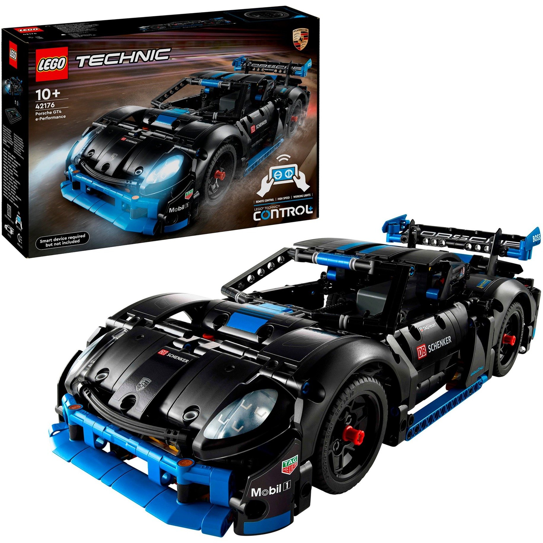 42176 Technic Porsche GT4 e-Performance Rennwagen, Konstruktionsspielzeug von Lego
