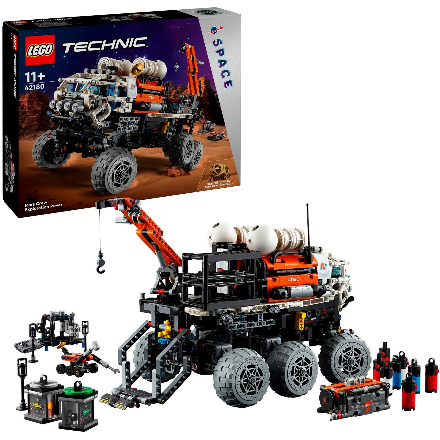 42180 Technic Mars Exploration Rover, Konstruktionsspielzeug von Lego