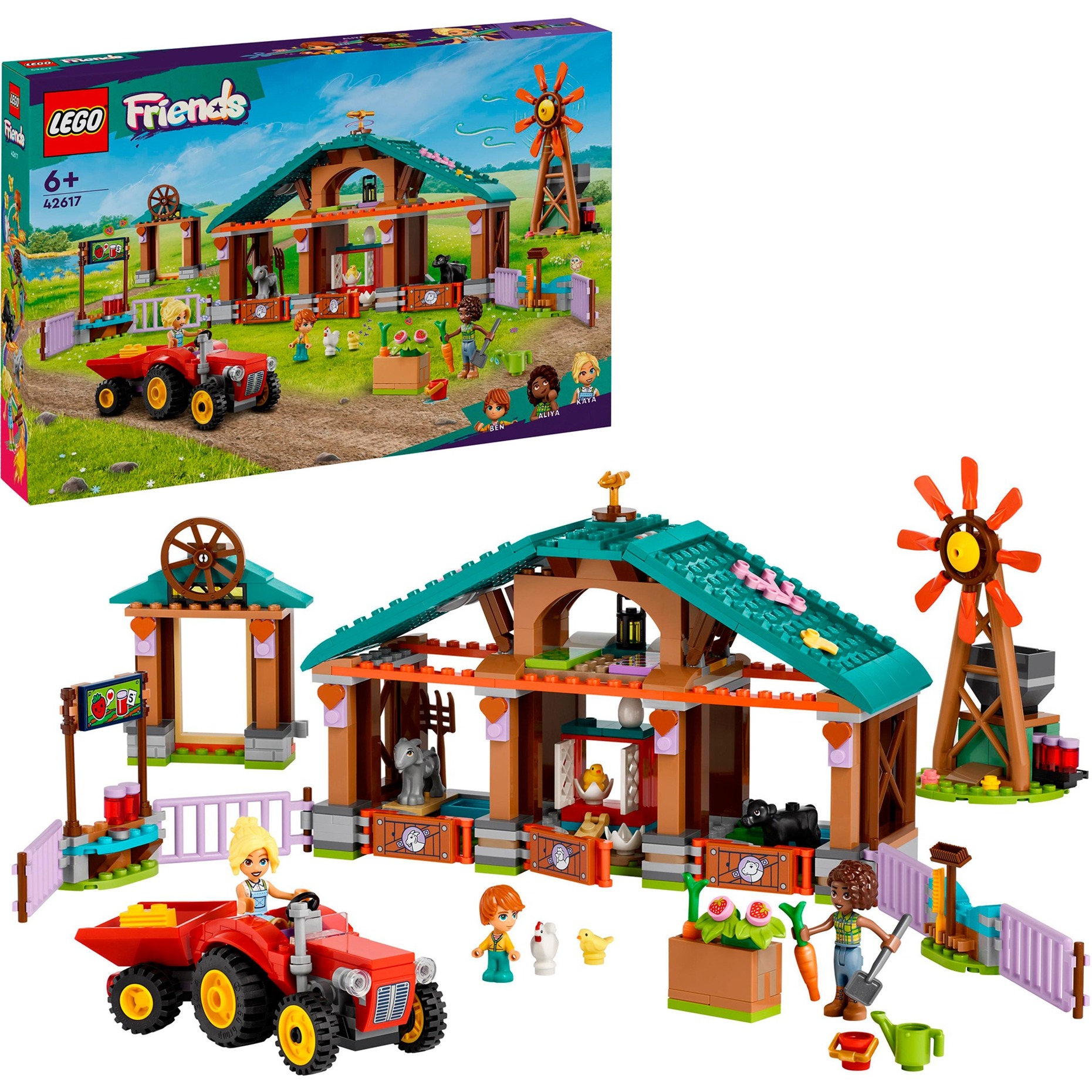 42617 Friends Auffangstation für Farmtiere, Konstruktionsspielzeug von Lego