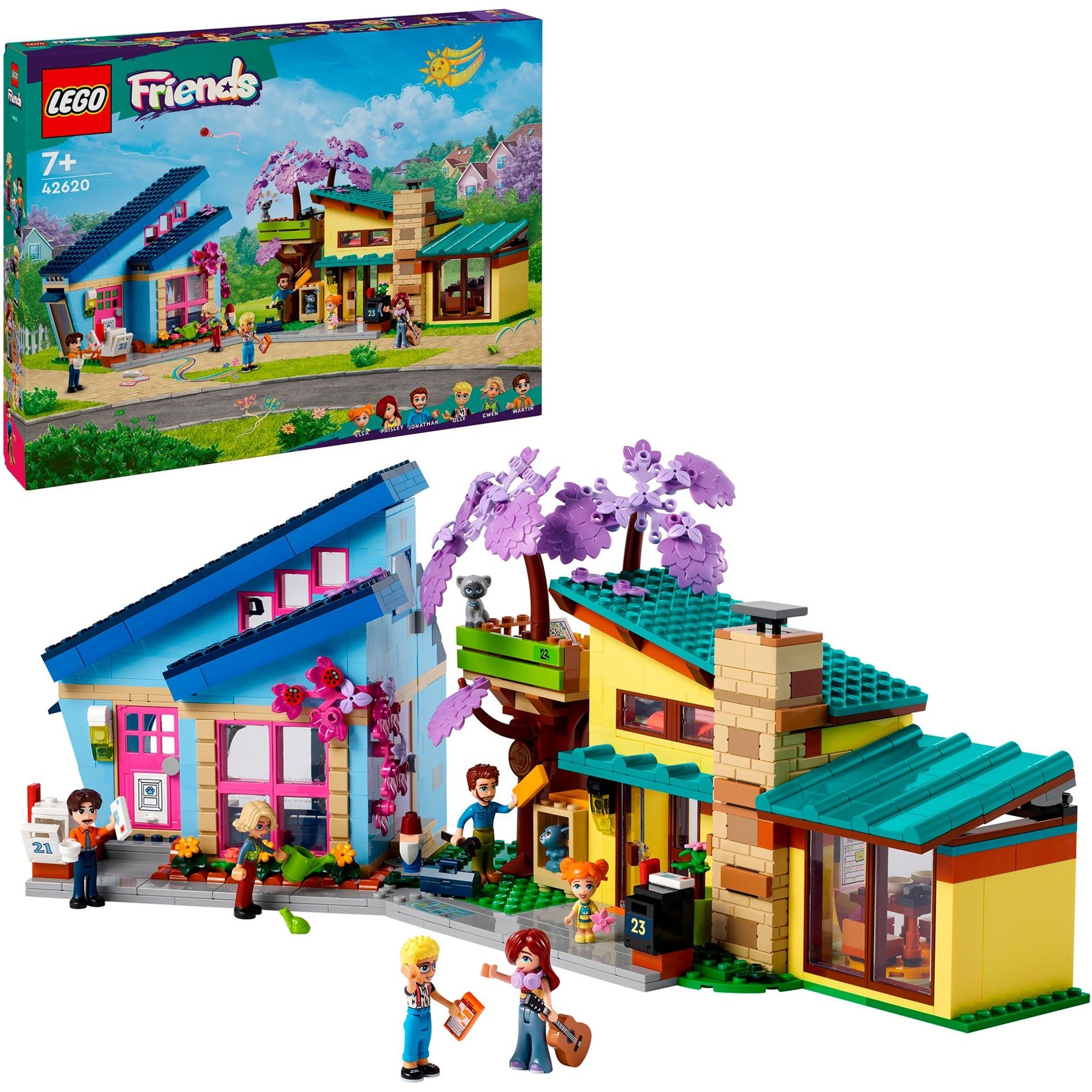 42620 Friends Ollys und Paisleys Familien Haus, Konstruktionsspielzeug von Lego