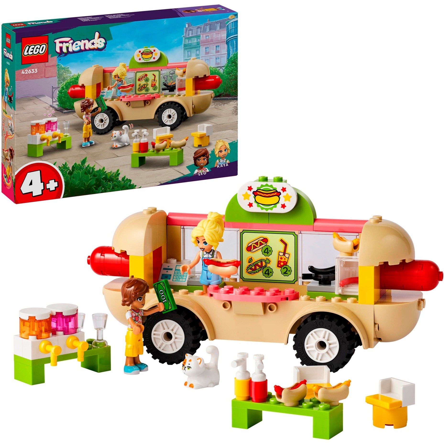 42633 Friends Hotdog-Truck, Konstruktionsspielzeug von Lego